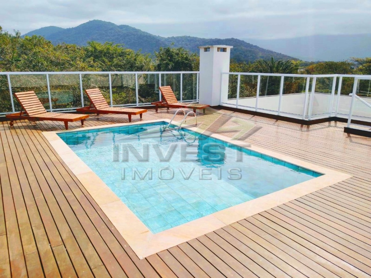 Ubatuba, Itaguá - Apto 01 Suíte, Sacada Gourmet, Piscina e Forno Pizza
