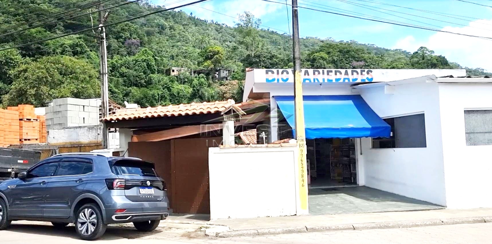 Ubatuba, Rio Escuro - Linda Casa com 02 Dormitórios, 02 Banheiros, e 01 Dorm Externo, Espaço Gourmet e Ponto Comercial 100m2