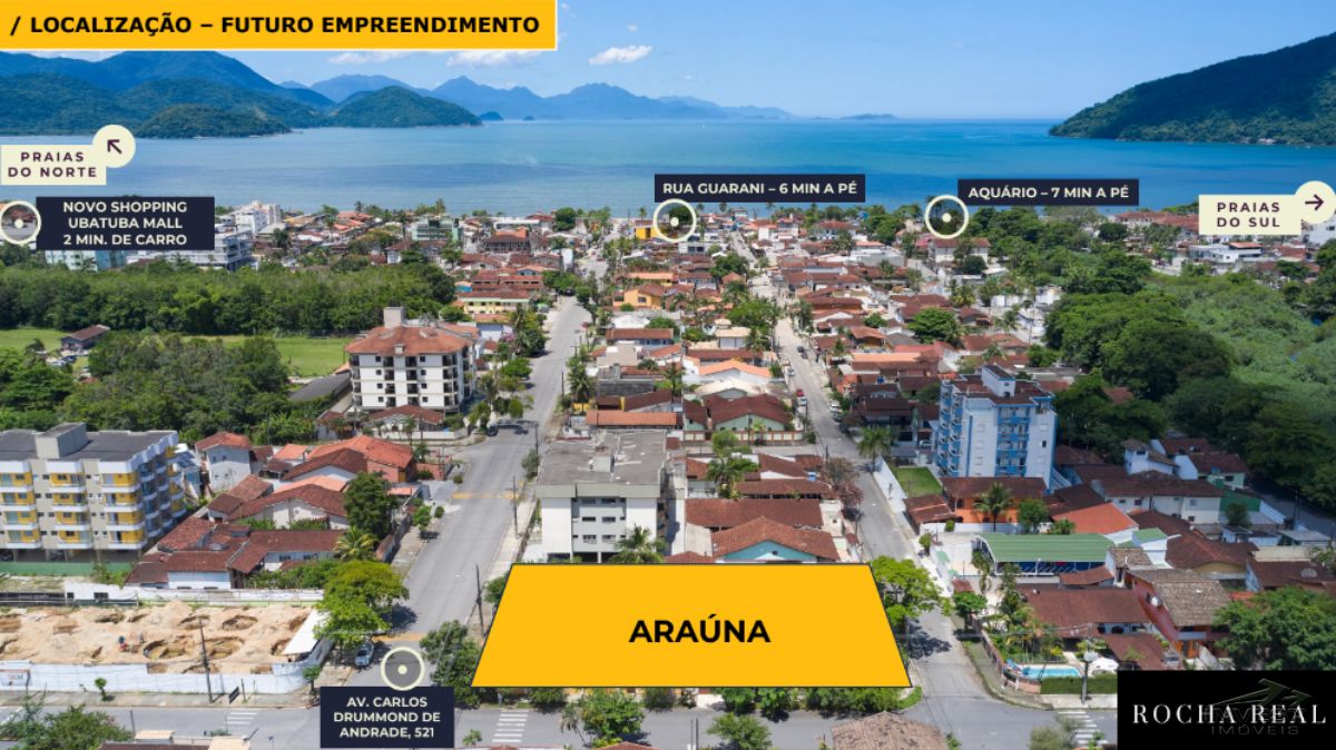 Ubatuba, Itaguá - Pré Lançamento, Localização Nobre, Aptos de 01 e 02 Dorms, Lazer