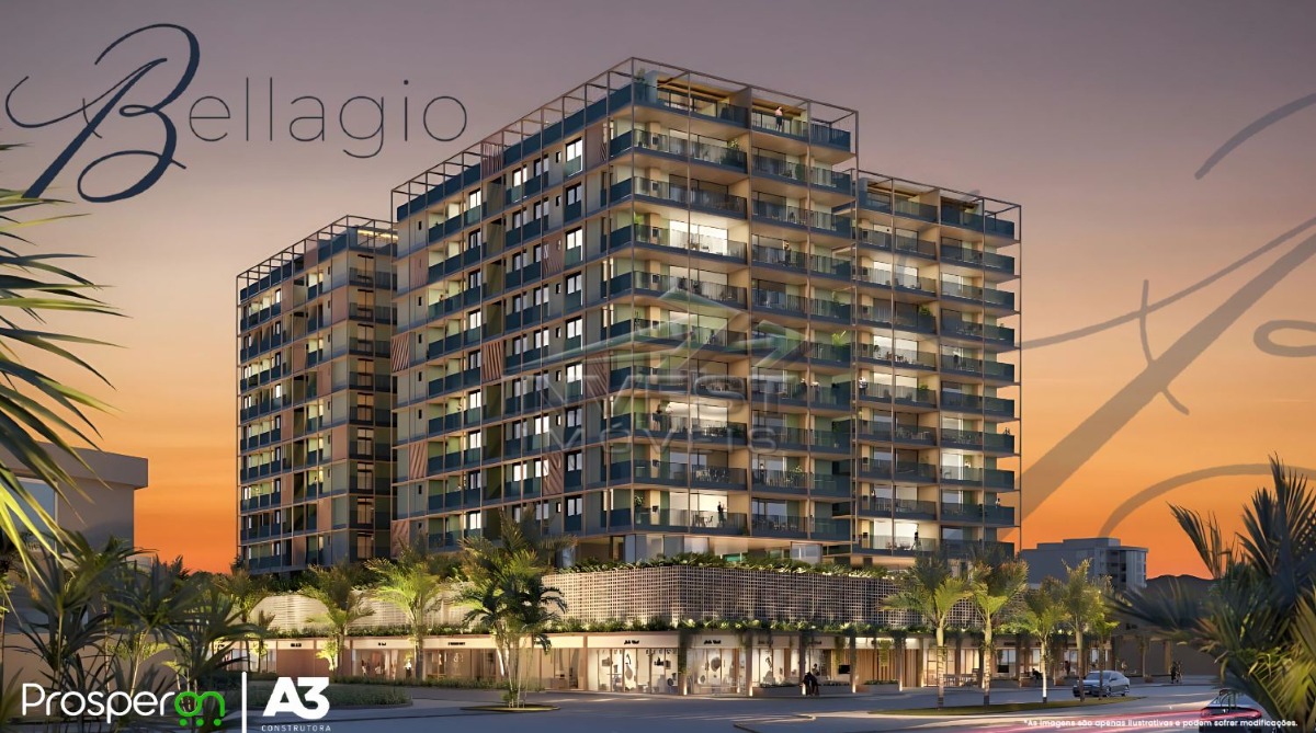 Caraguatatuba, Frente Mar - Condômino Bellágio - Aptos com Área 48, 50, 69, 119, 137, 236, Amplo Lazer, Modernidade Arquitetônica