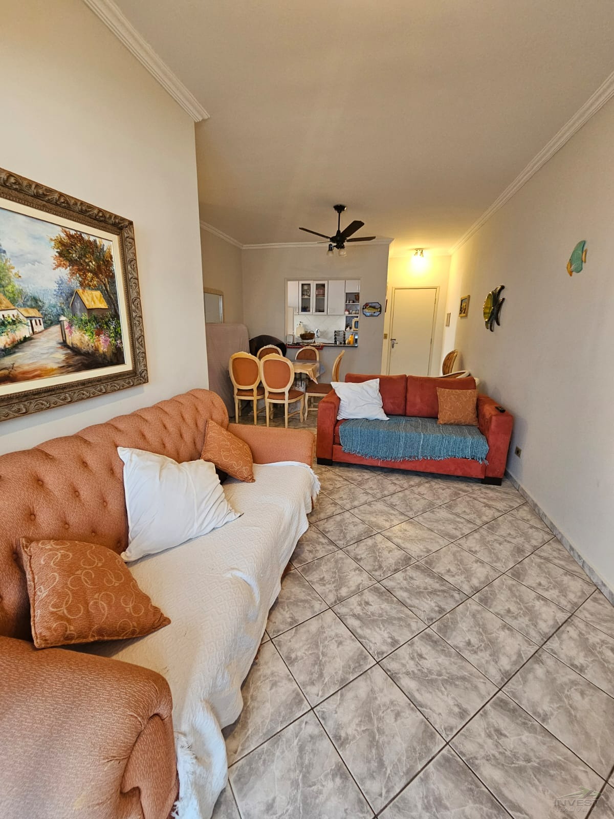 Ubatuba, Itaguá- Apartamento de 2 Dormitórios, Sendo 1 Suíte, Mobiliado, em Condomínio com Piscina!